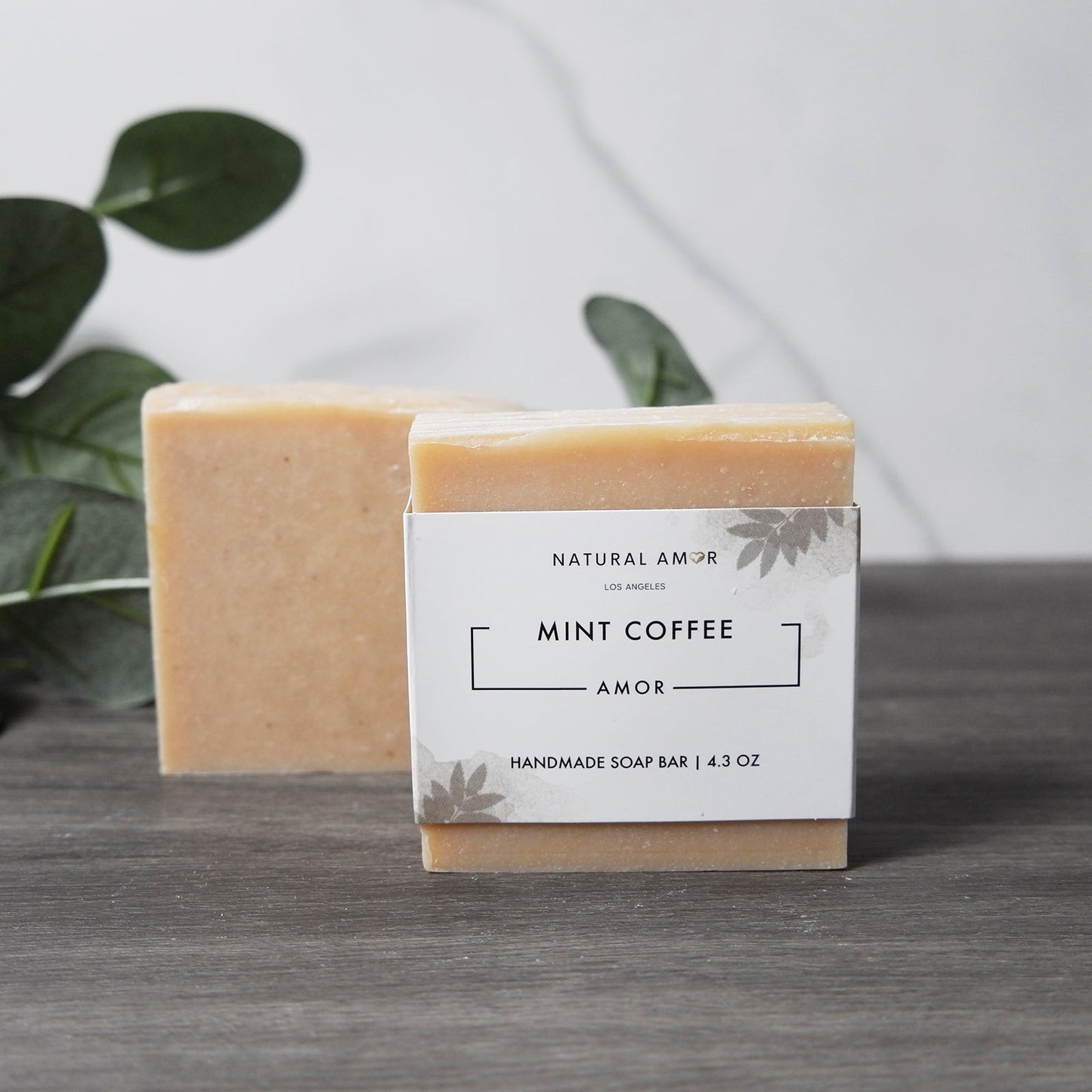 Mint Coffee Soap Bar by NaturalAmor