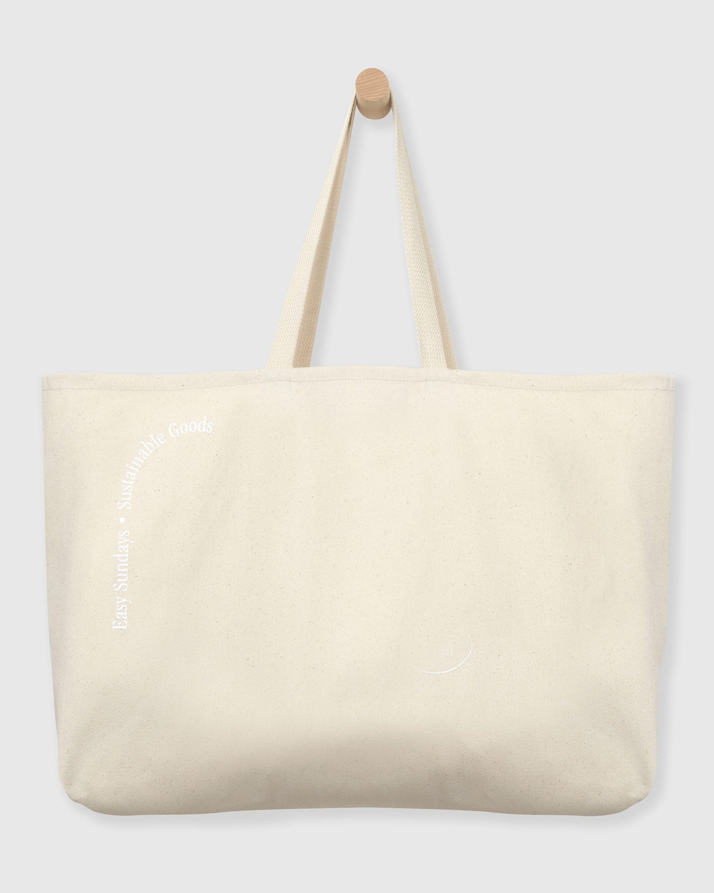 The Sunday Journal Oversized Tote Bag by Easy Sundays
