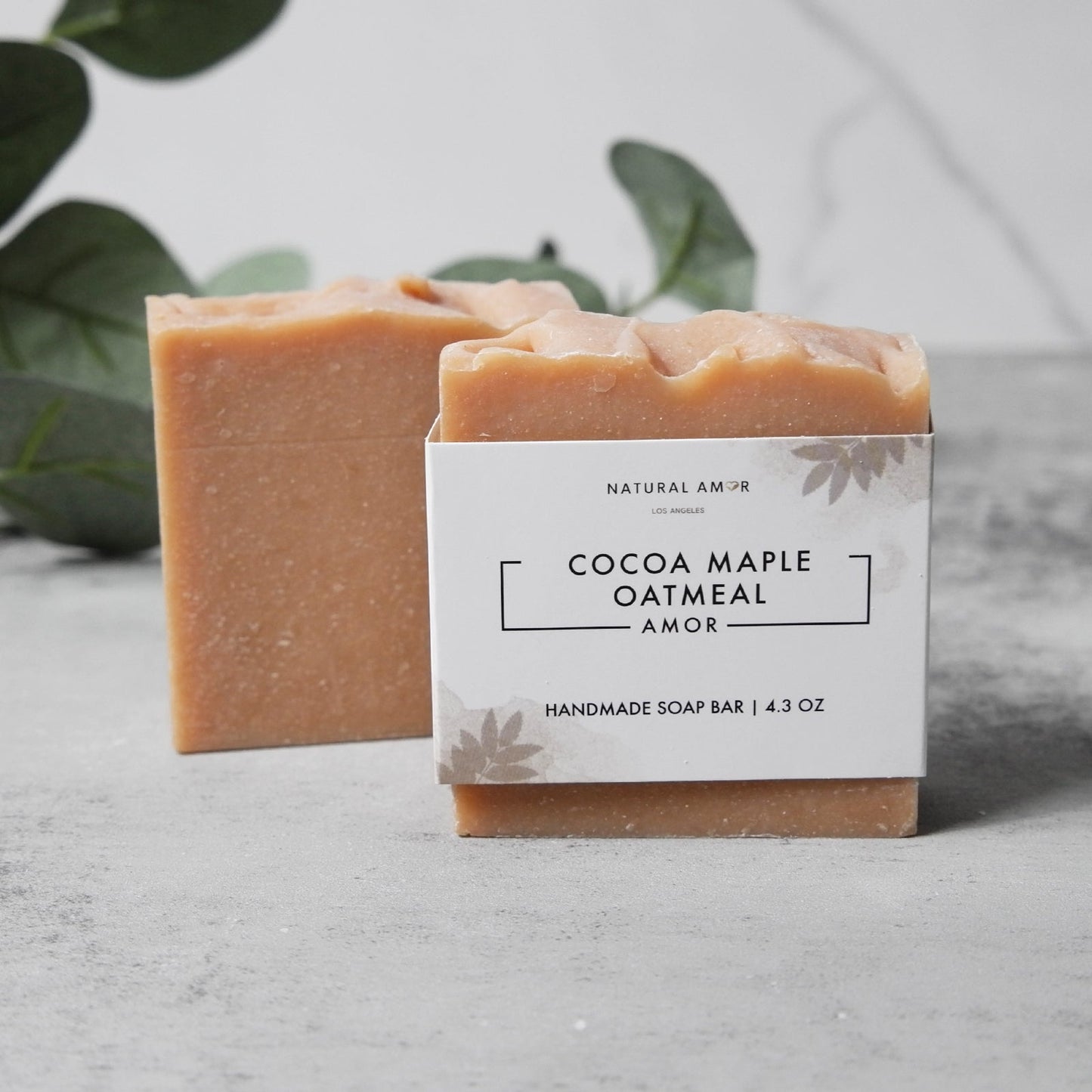 Cocoa Maple Oatmeal Soap Bar by NaturalAmor