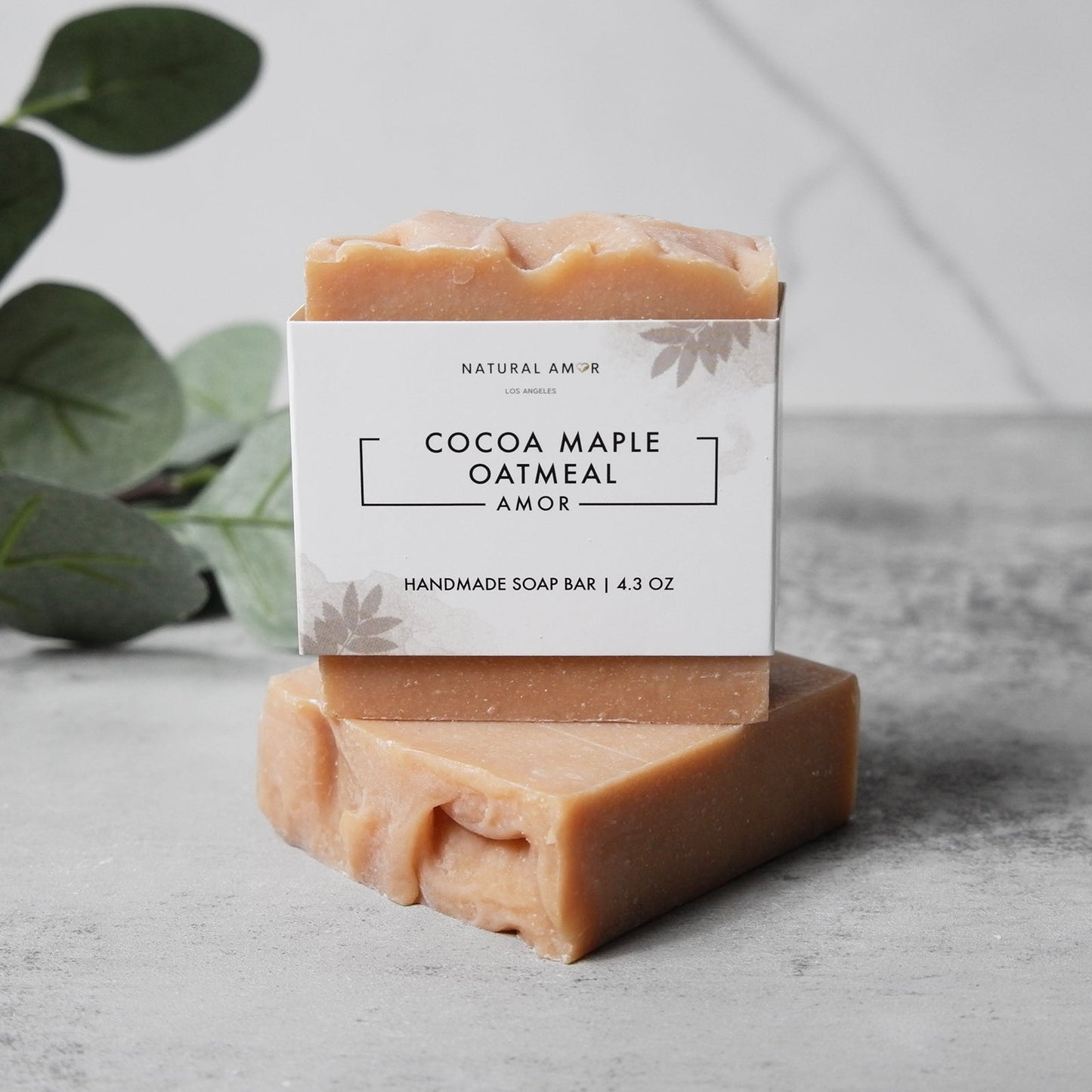 Cocoa Maple Oatmeal Soap Bar by NaturalAmor