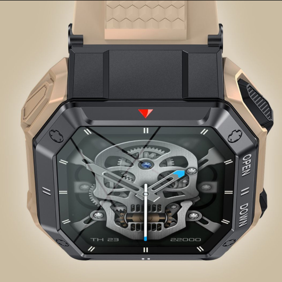 Smartex ST 47mm Rugged Waterproof Smart Watch Vista Shops