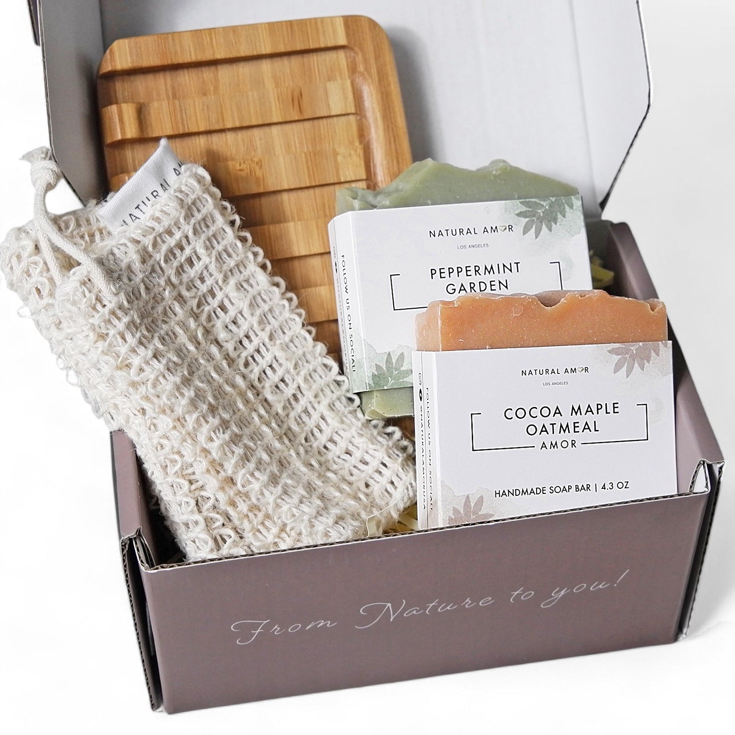 Simple Care Package Gift Box by NaturalAmor