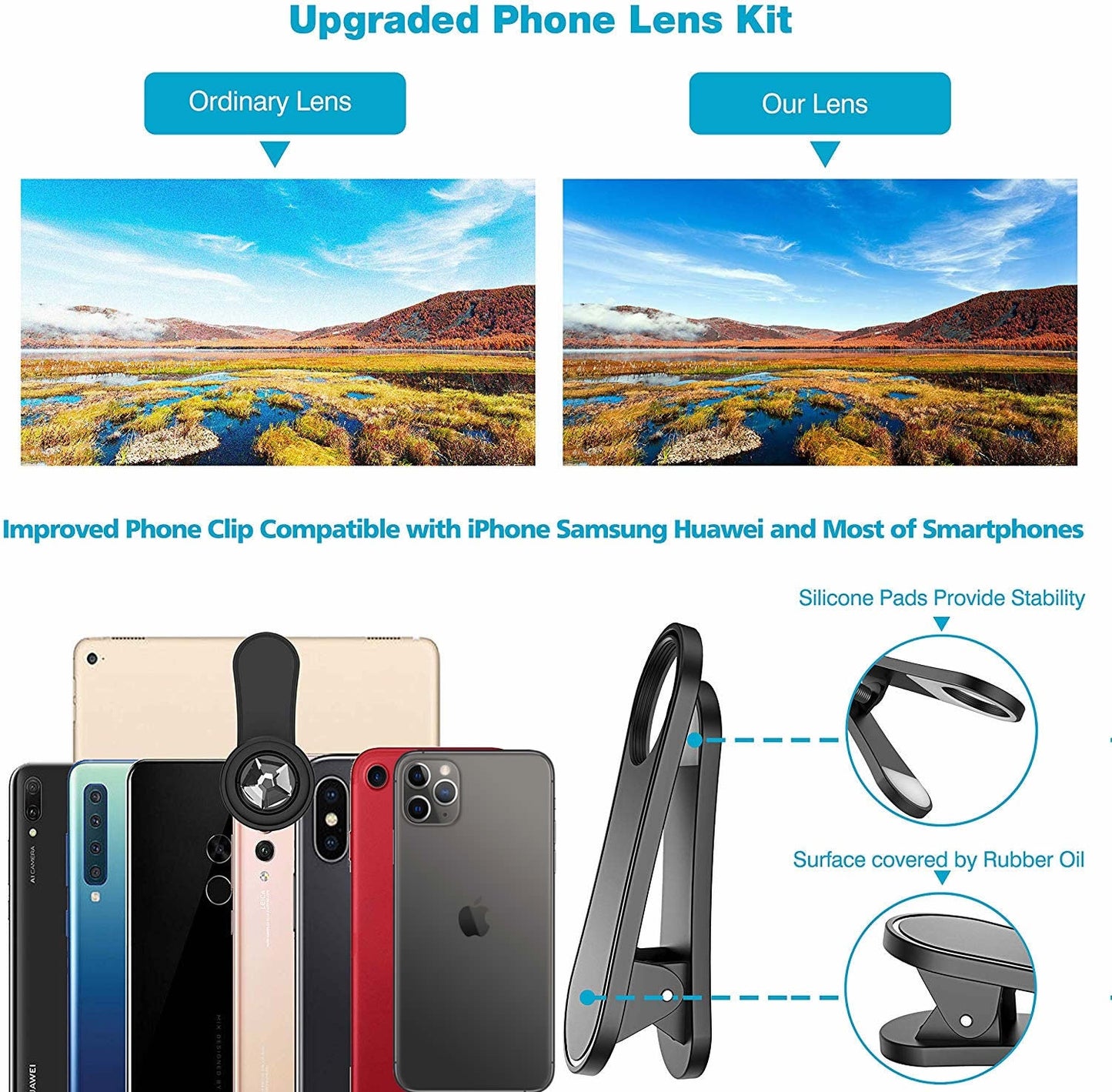 12 in 1 Upgraded Photography Set for iPhone And Any Smartphones Vista Shops