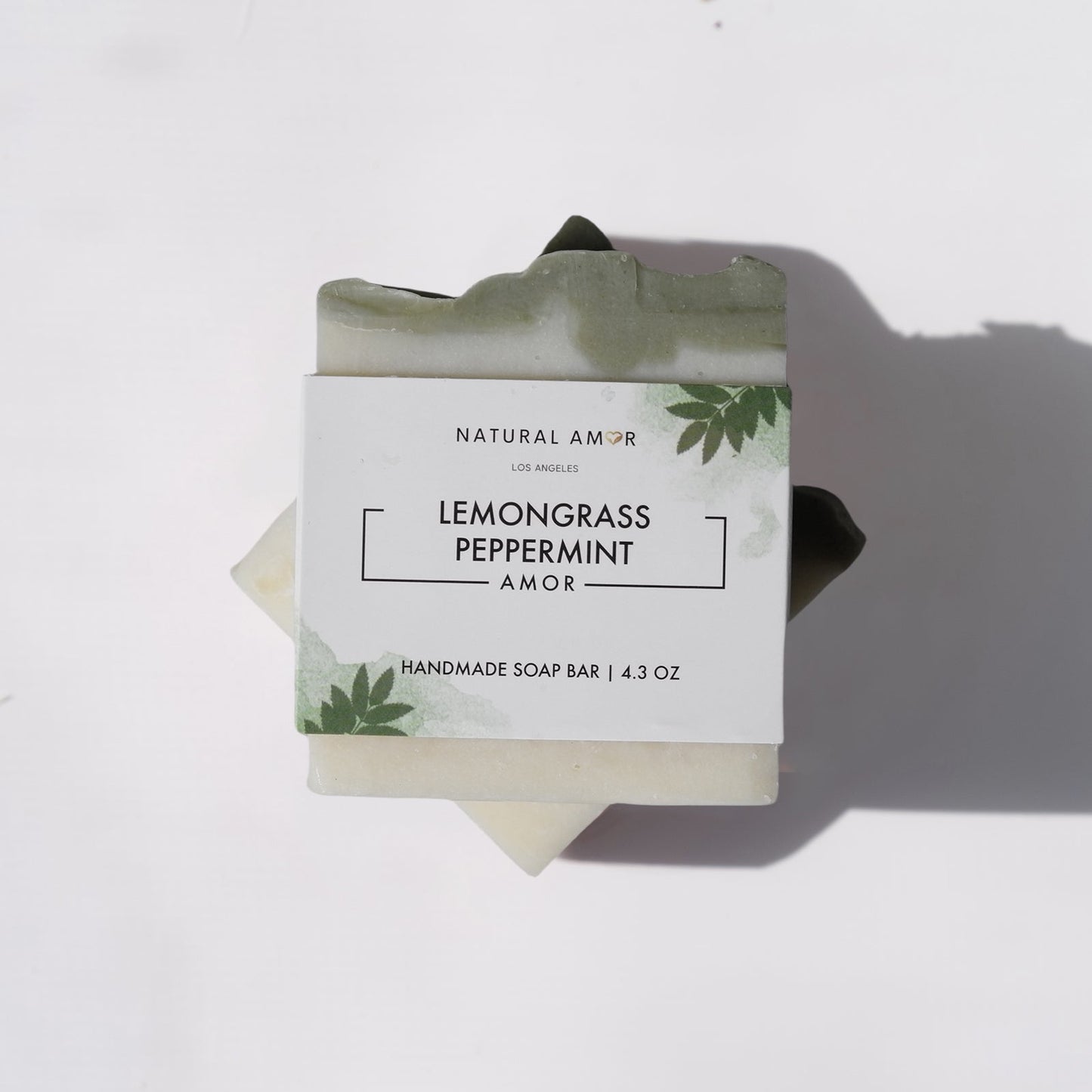 Lemongrass Peppermint Soap Bar by NaturalAmor