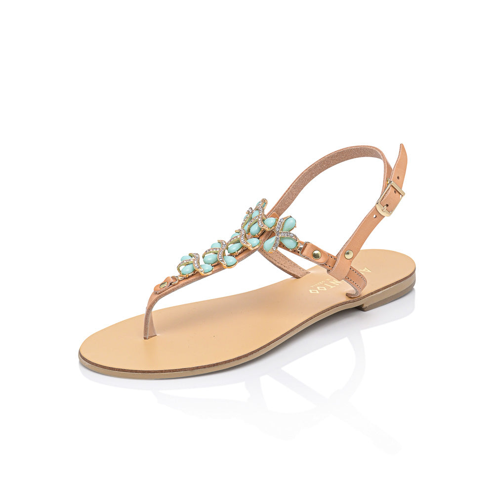 Ancientoo T-Strap Sandals Mariza by Ancientoo