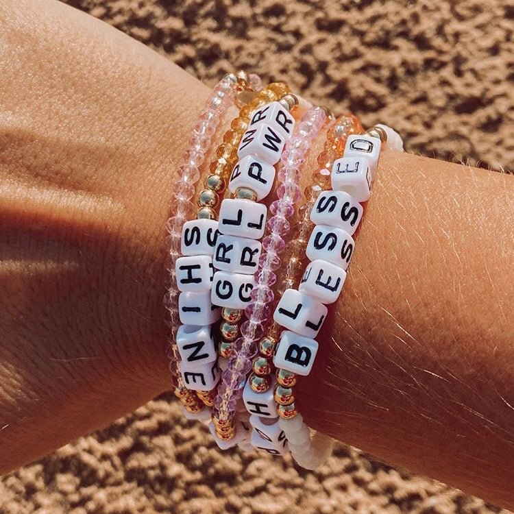 BLESSED - Crystal Bracelet - Shop Ryan Porter