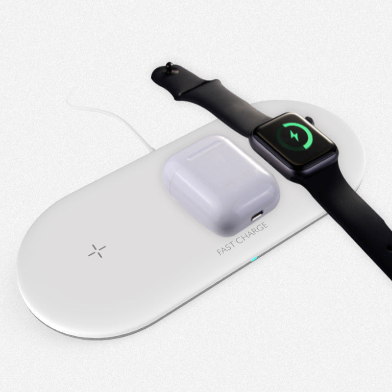 3 in 1 Multi Device Qi Wireless Fast Charger Vista Shops