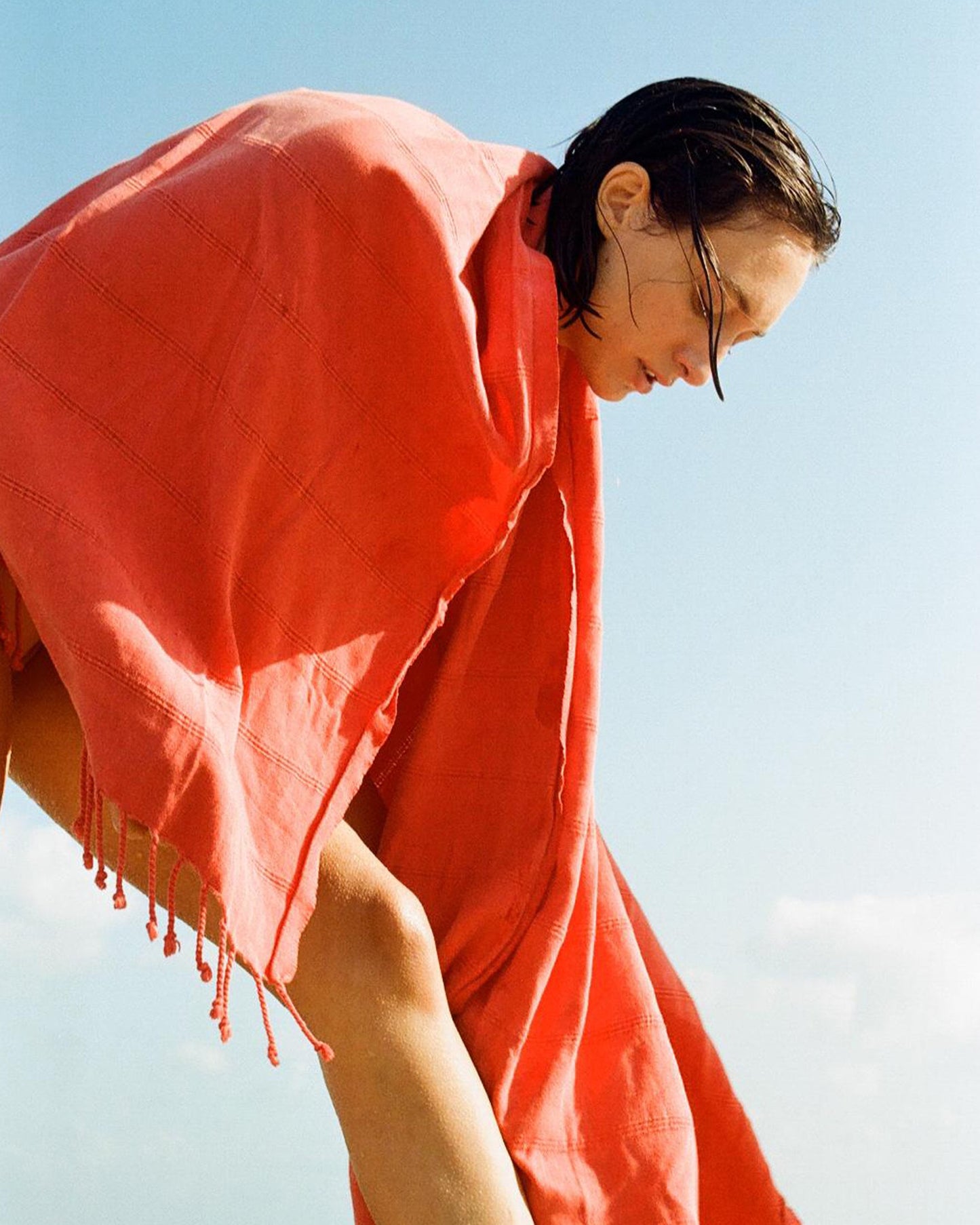 Positano Sand Free Beach Towel Sunkissed