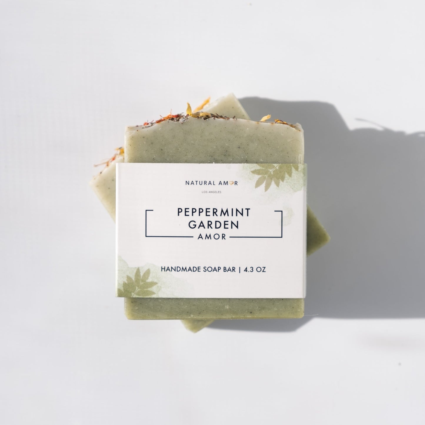 Peppermint Garden Soap Bar by NaturalAmor