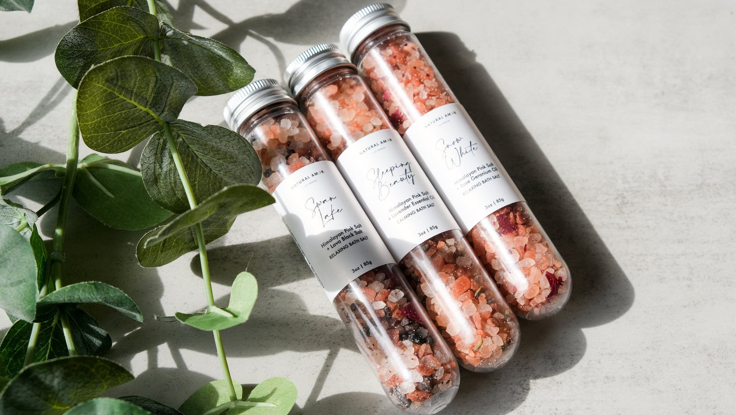 Fairy Tale Tube Bath Salt Gift Set by NaturalAmor