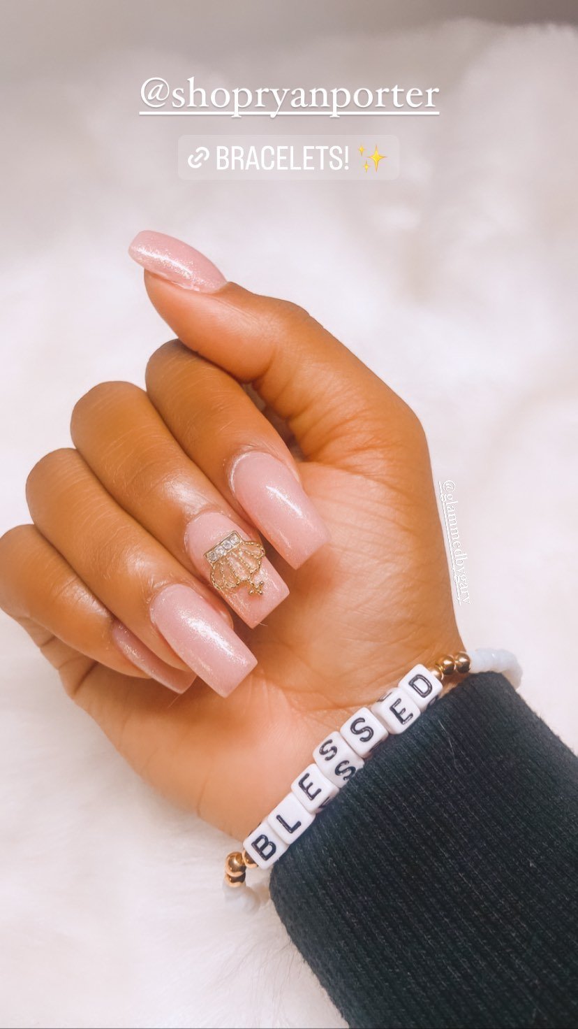 BLESSED - Crystal Bracelet - Shop Ryan Porter