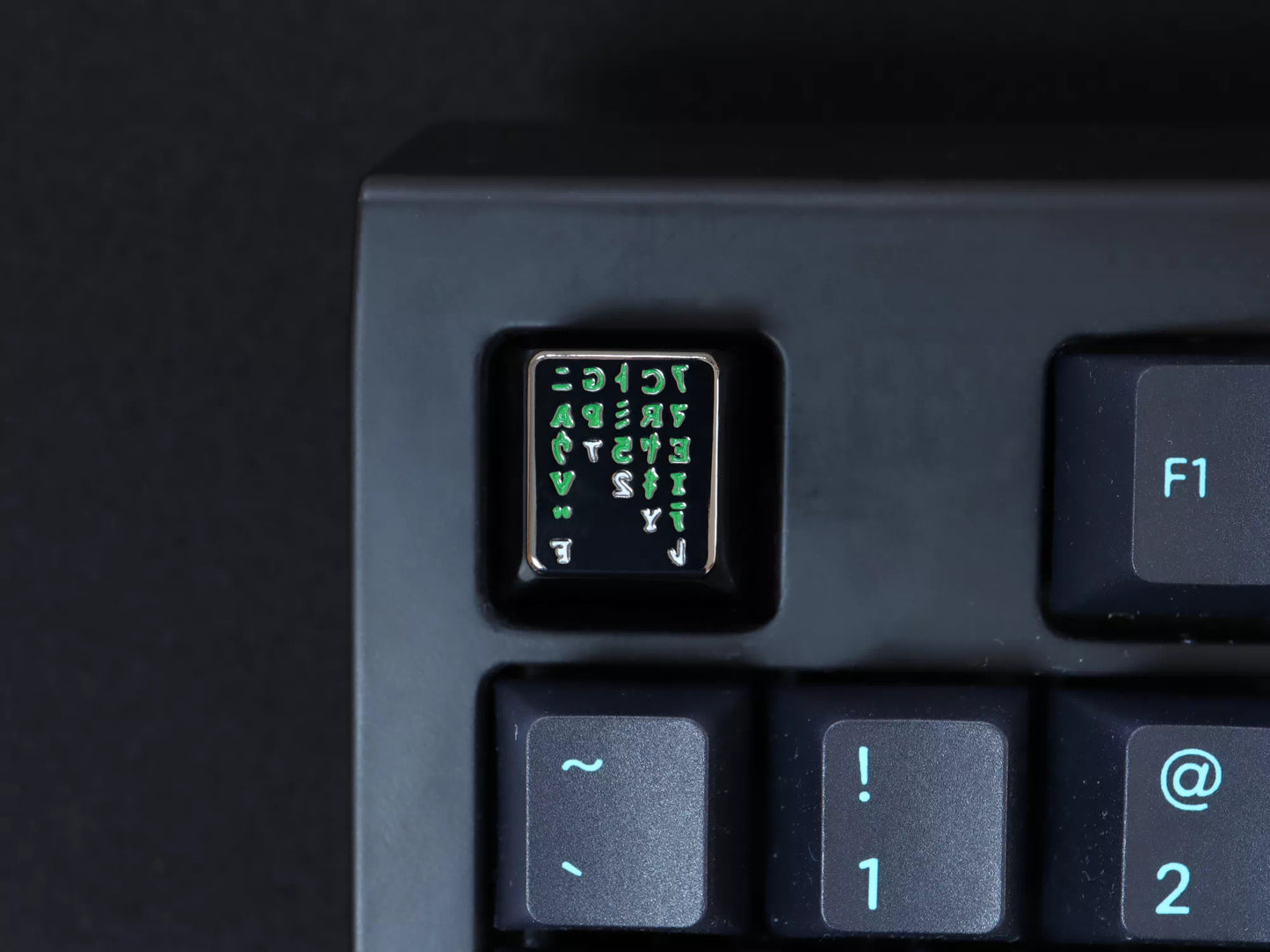 Digital Rain Keycap by Terra Keycaps