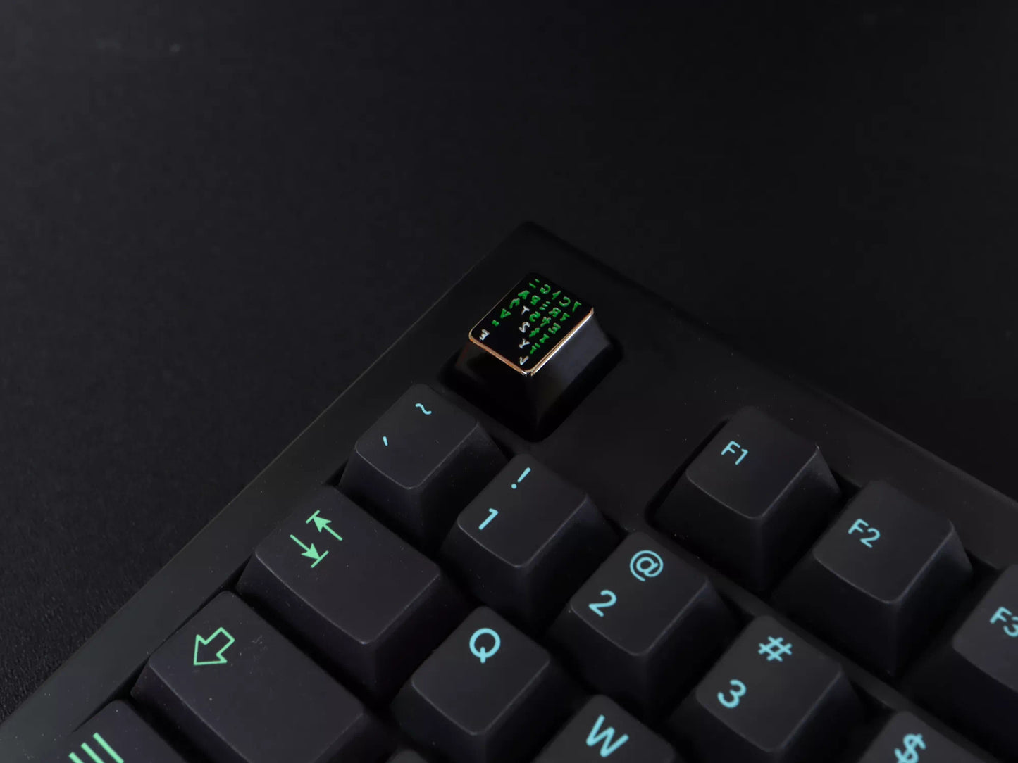 Digital Rain Keycap by Terra Keycaps