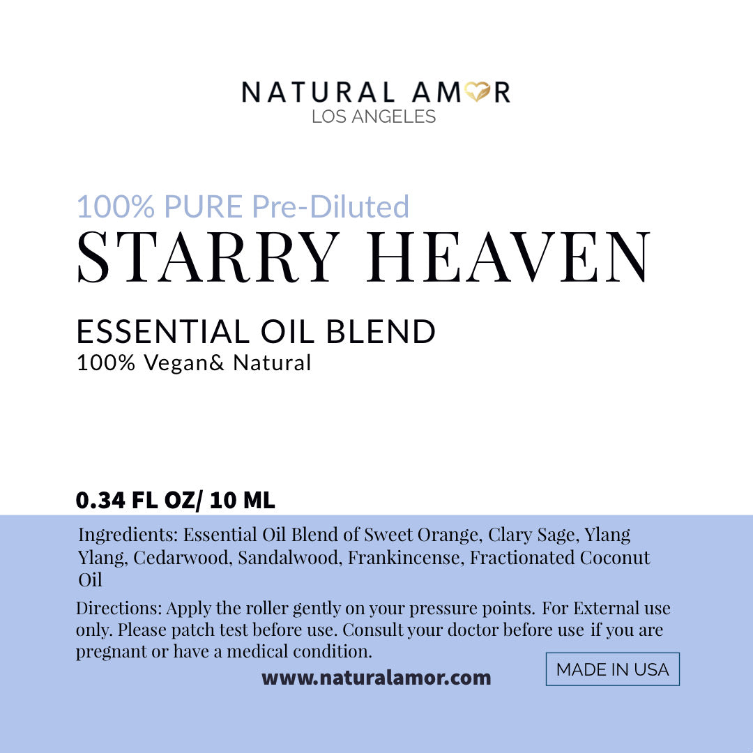Starry Heaven Roll On Essential Oil Blend by NaturalAmor