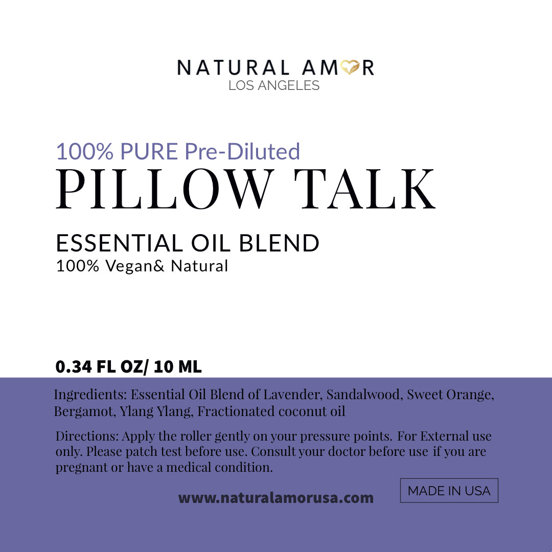 Pillow Talk Roll On Oil Blend | Essential Oil Blend | NaturalAmor