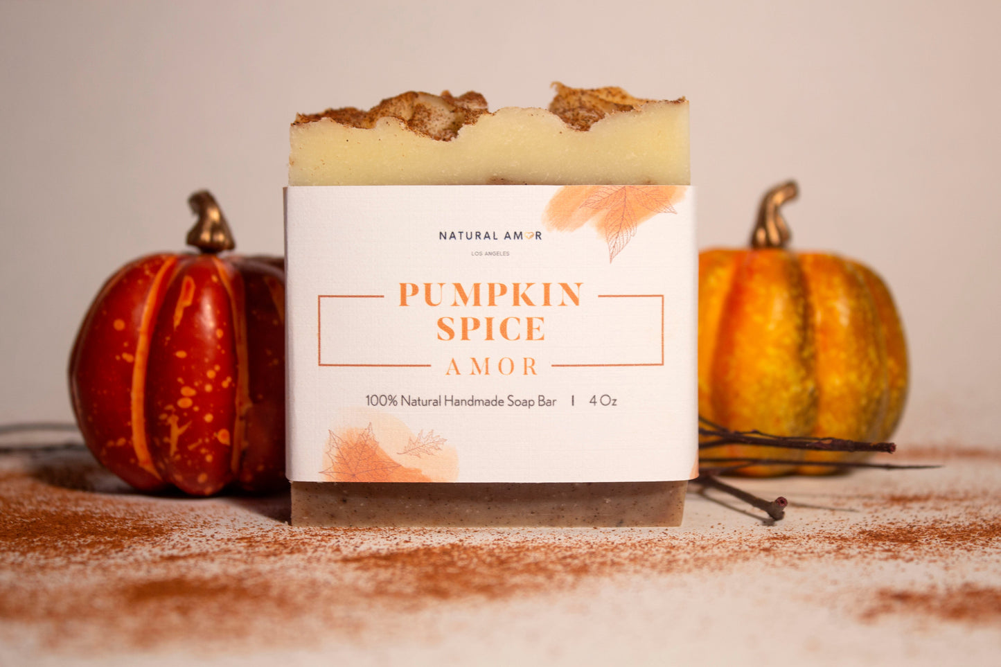 Pumpkin Soap Bar | Pumpkin Handmade Soap | NaturalAmor