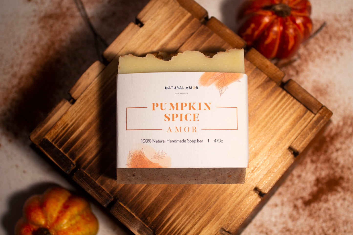 Pumpkin Soap Bar | Pumpkin Handmade Soap | NaturalAmor