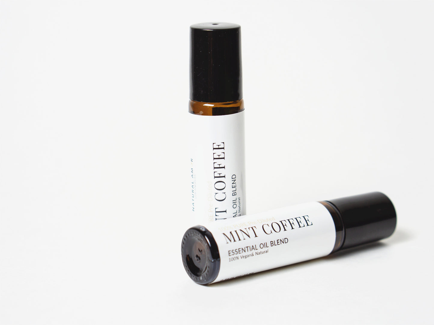 Mint Coffee Roll On Essential Oil Blend by NaturalAmor