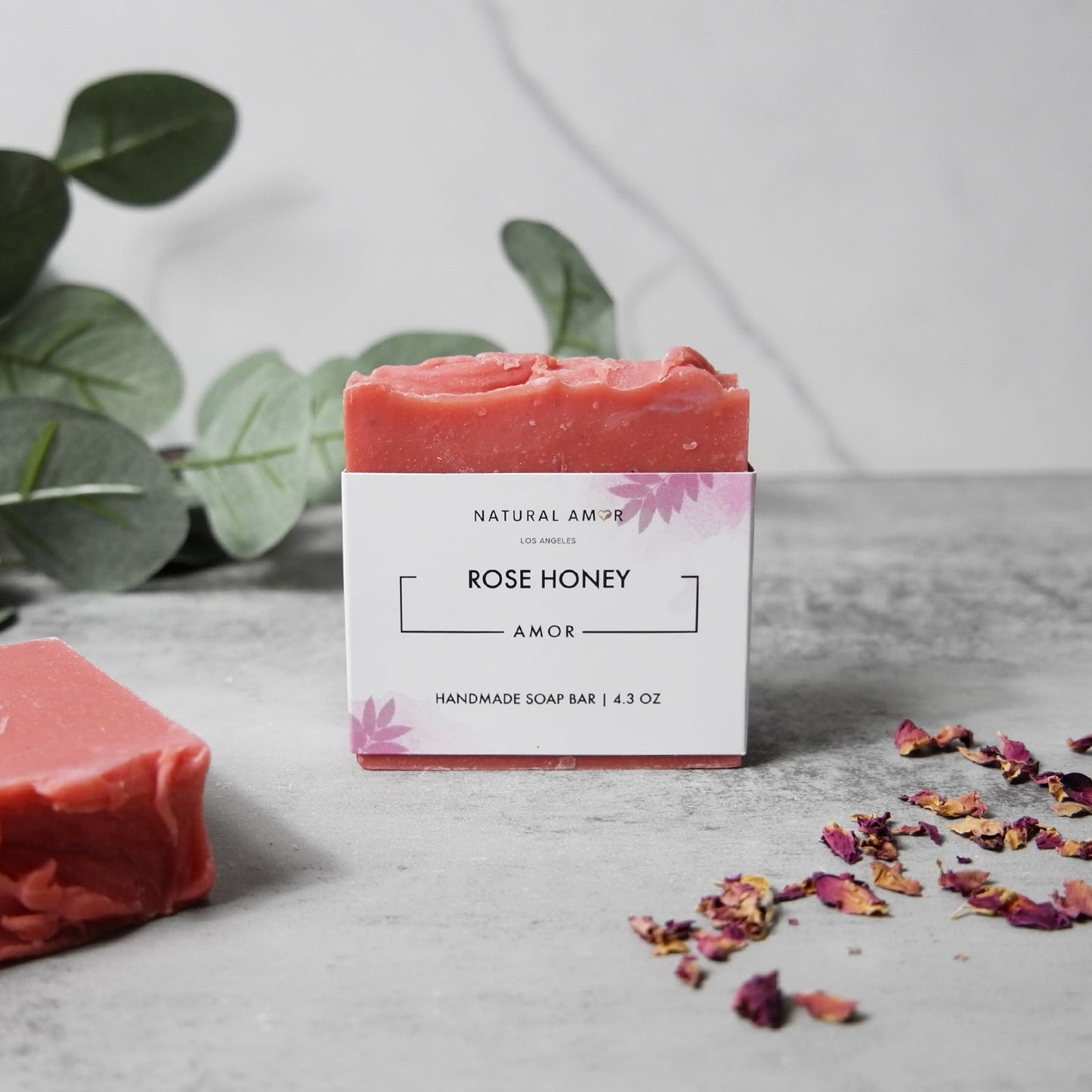 Rose Honey Soap Bar by NaturalAmor