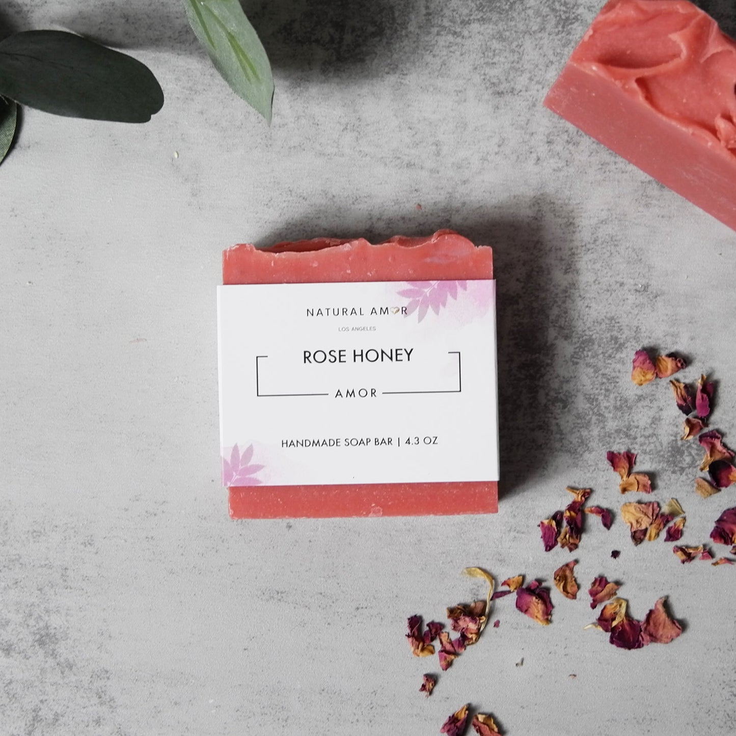 Rose Honey Soap Bar by NaturalAmor