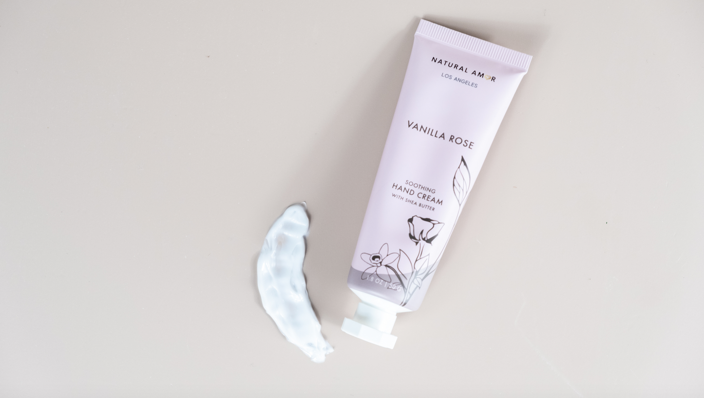 Vanilla Hand Cream | Vanilla Rose Hand Cream | NaturalAmor