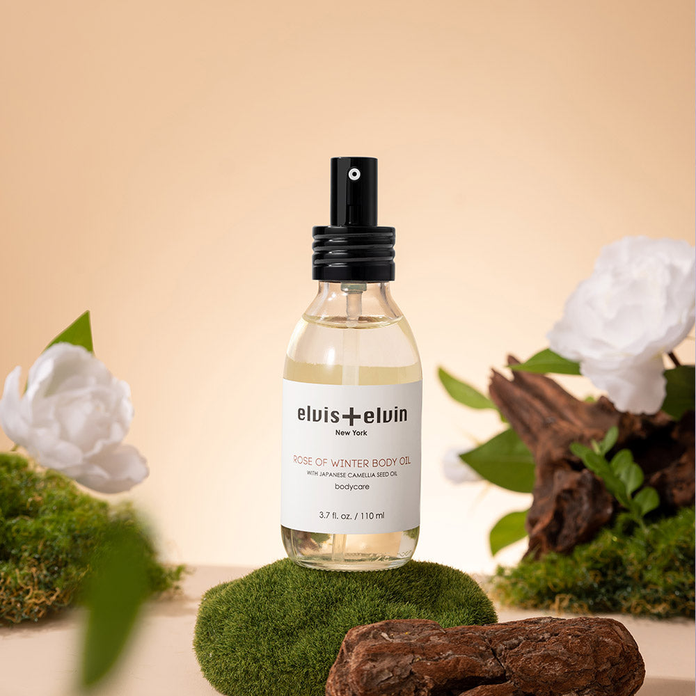 elvis+elvin Rose of Winter Body Oil by elvis+elvin