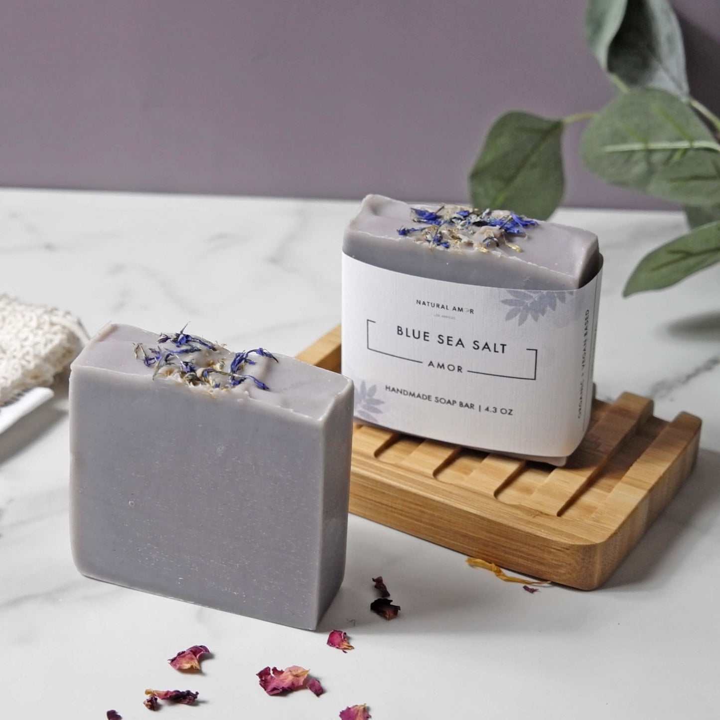 Blue Sea Salt Soap Bar by NaturalAmor