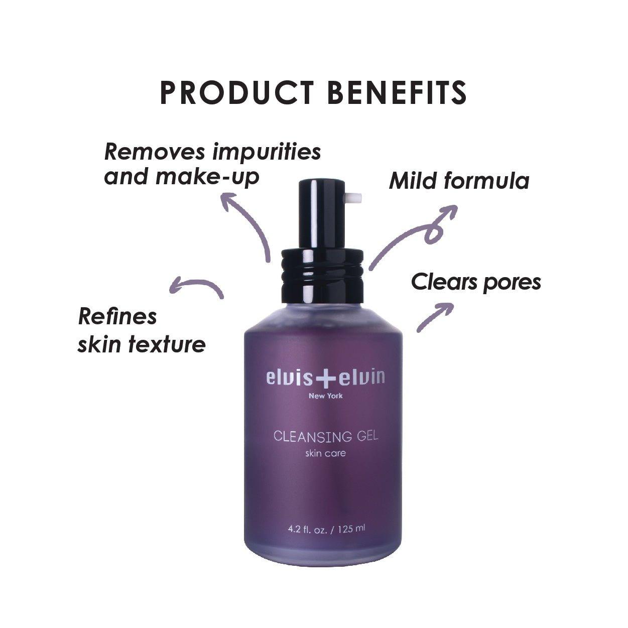 elvis+elvin Lilac Cleansing Gel 125mlΒ