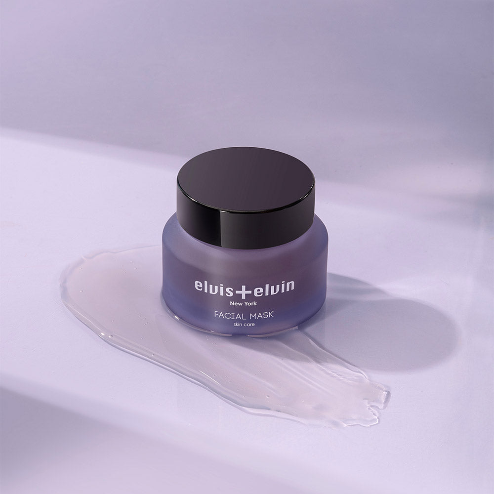 elvis+elvin Lilac Facial Mask by elvis+elvin