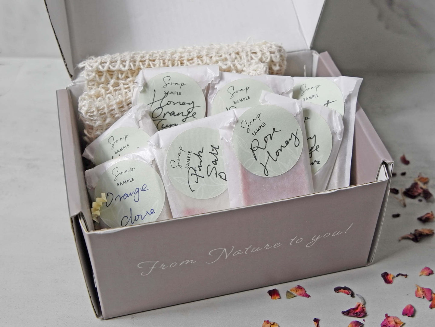 Soap Sampler Stack, Travel, Trial Size, All Nature Handmade Cold Process Soap, Soap Sample, Soap End Bulk