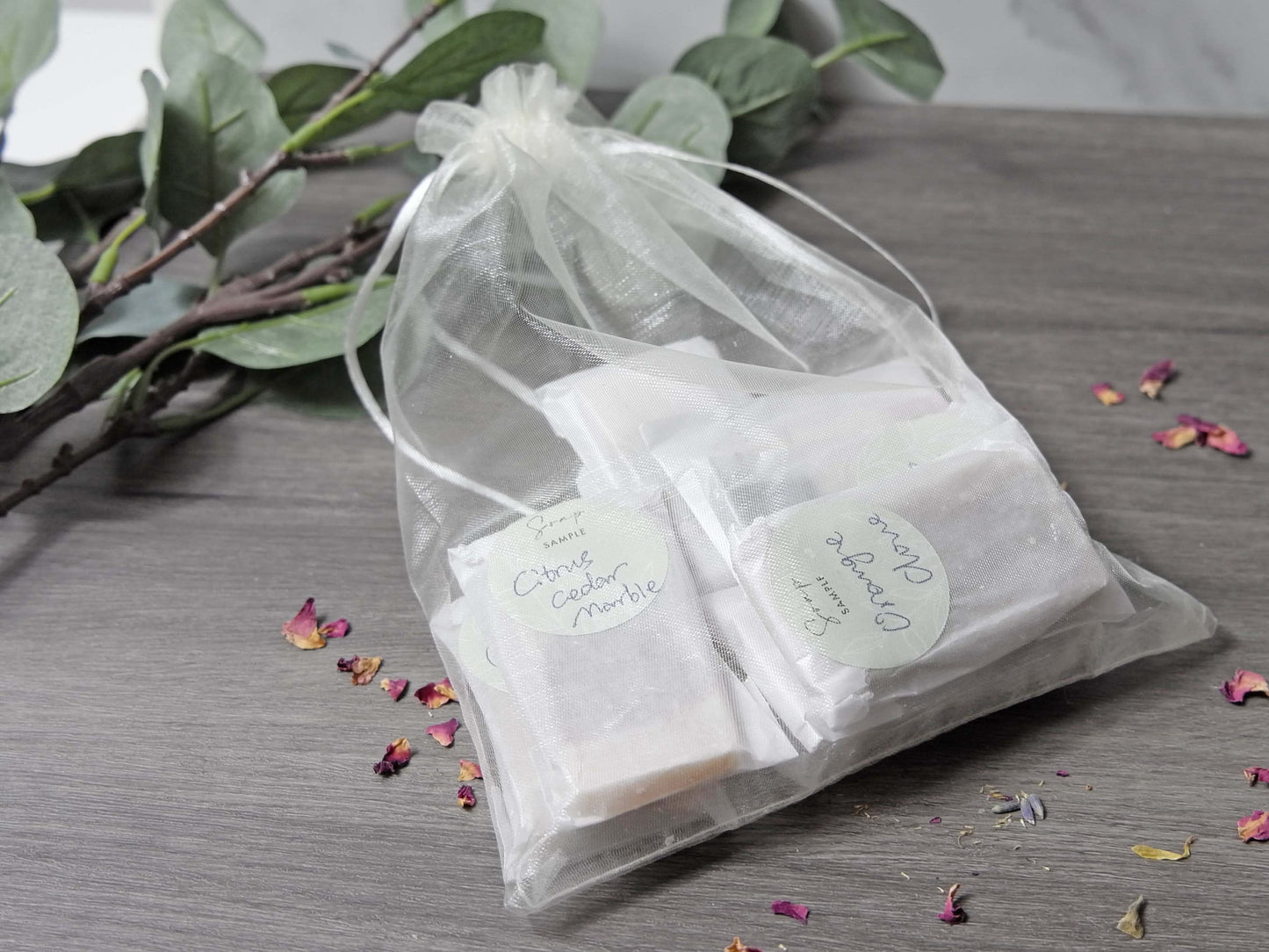 Soap Sampler Stack, Travel, Trial Size, All Nature Handmade Cold Process Soap, Soap Sample, Soap End Bulk