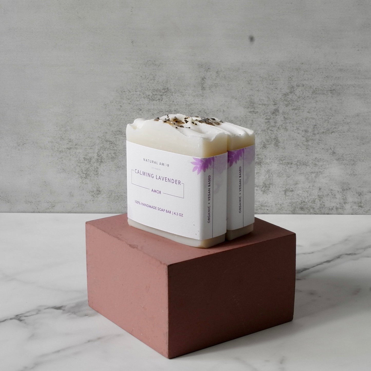 Calming Lavender Soap Bar by NaturalAmor