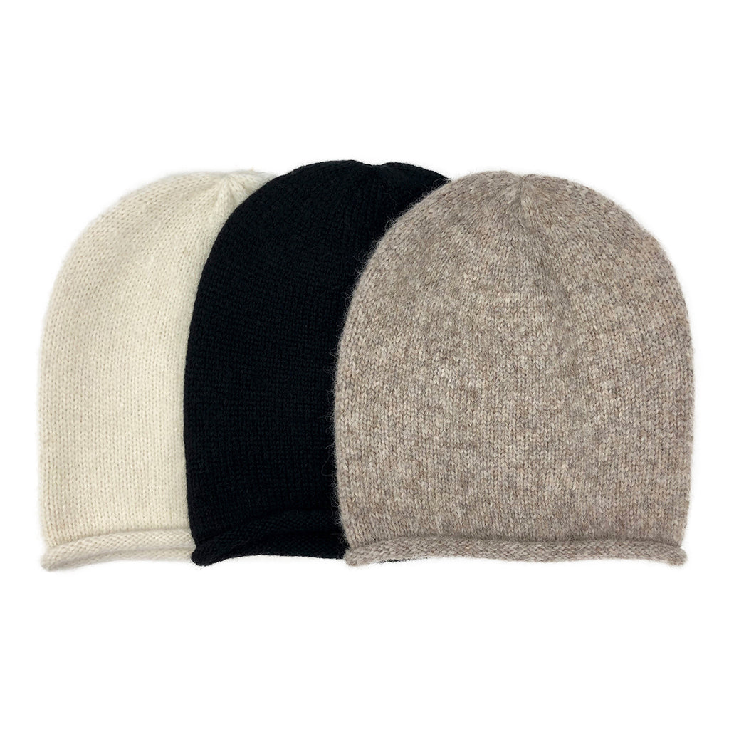 handmade alpaca beanies