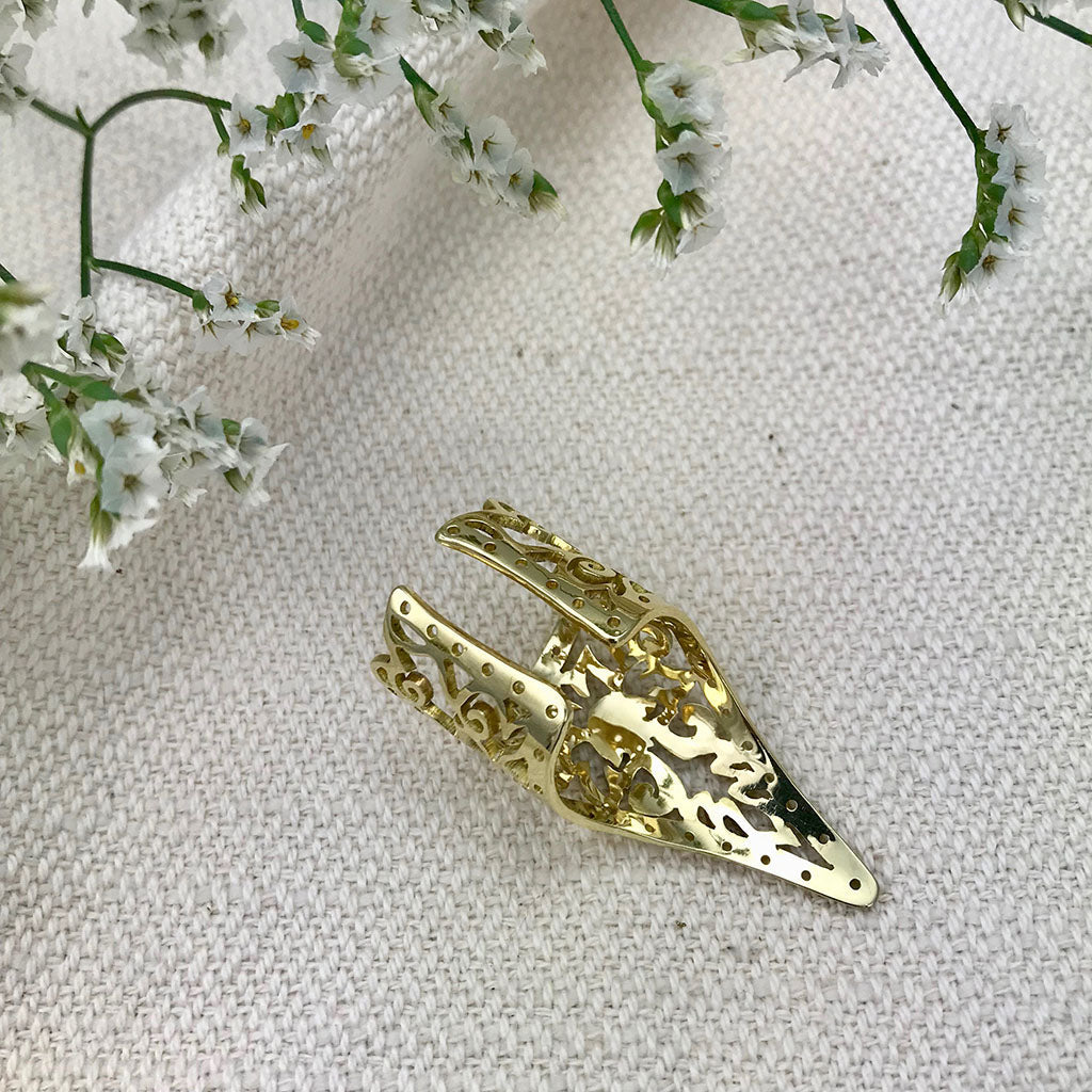 Cambodian pattern ring