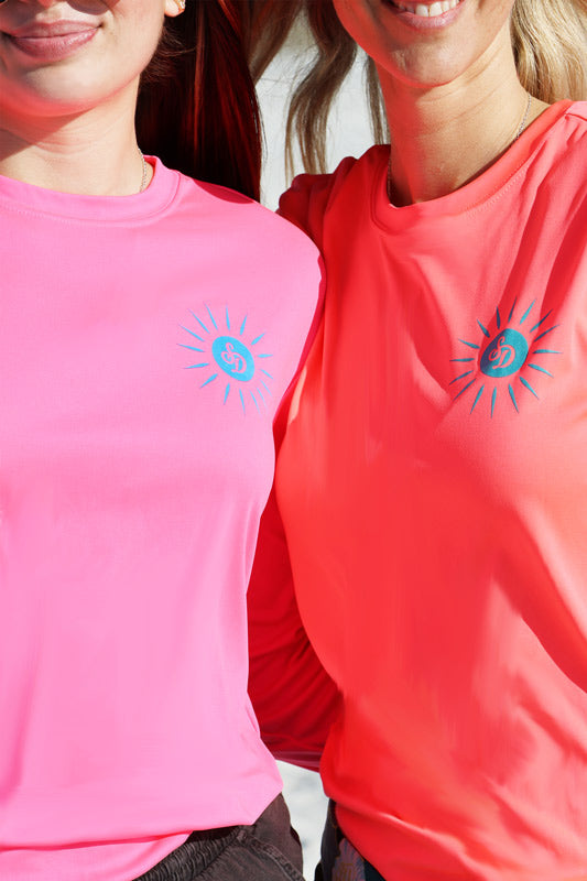 UPF 50+ Sun Shirt - Neon Pink by Sun Drunk