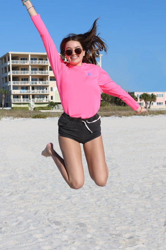 UPF 50+ Sun Shirt - Neon Pink by Sun Drunk