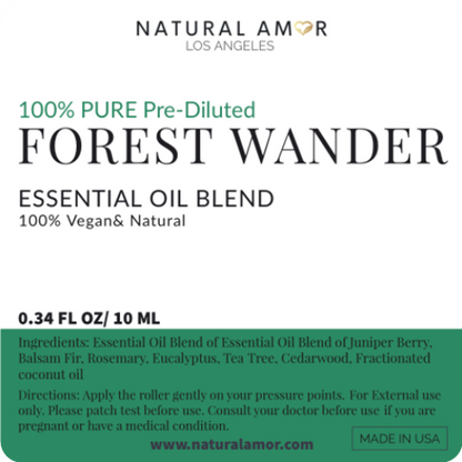 Forest Wander Oil Blend | Natural Oil Blend | NaturalAmor