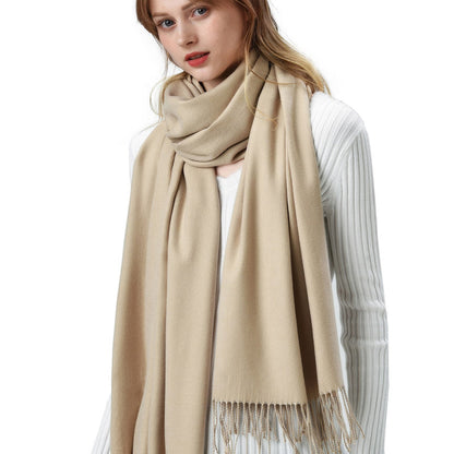 Lavisha Cashmere Blend Wool Scarf For Warmth And Elegance Vista Shops