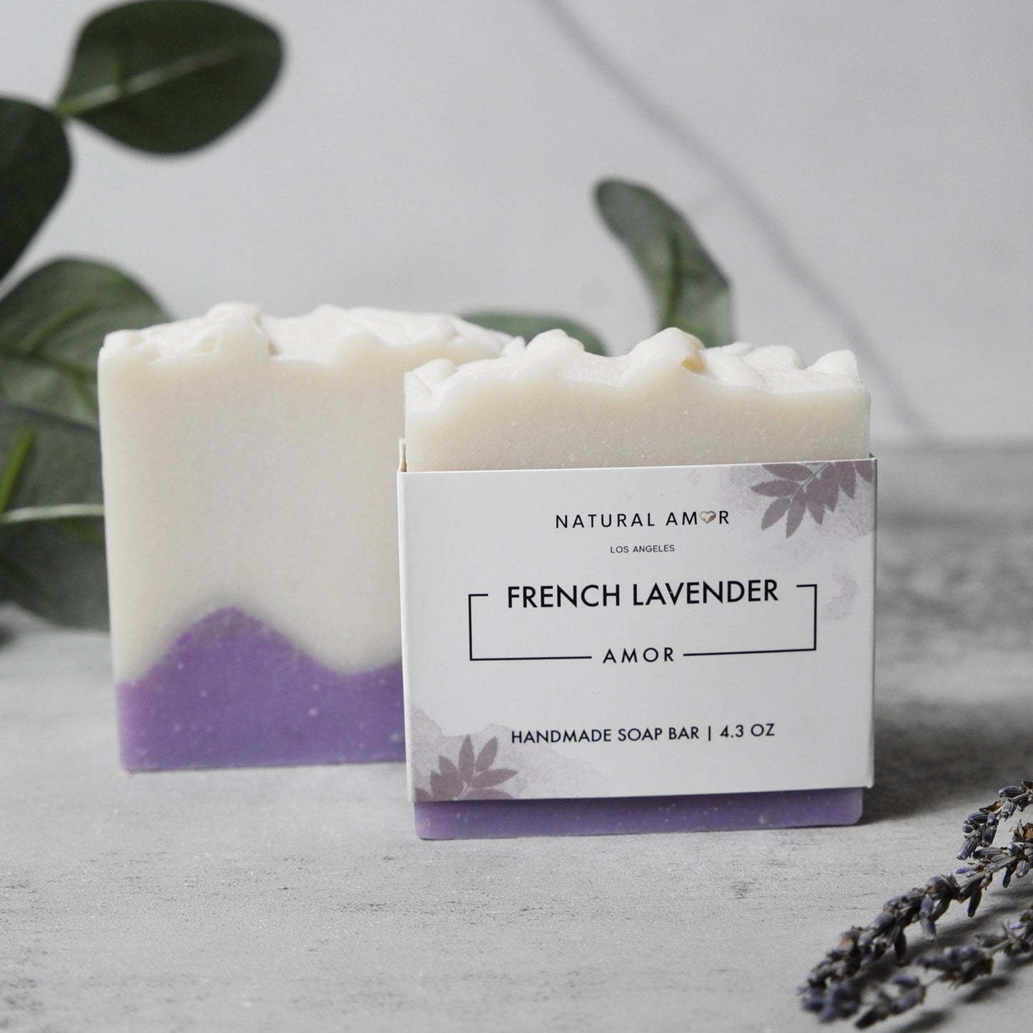 French Lavender Soap Bar by NaturalAmor
