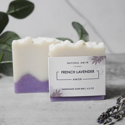 French Lavender Soap Bar by NaturalAmor