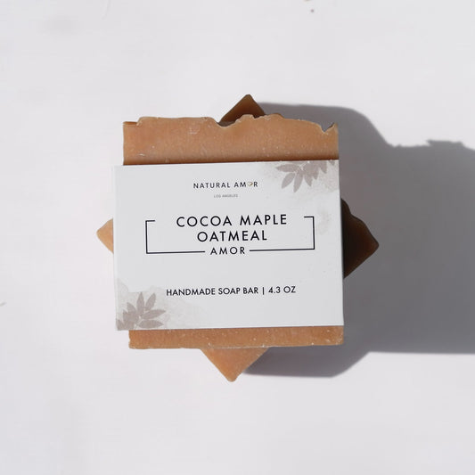 Cocoa Maple Oatmeal Soap Bar by NaturalAmor