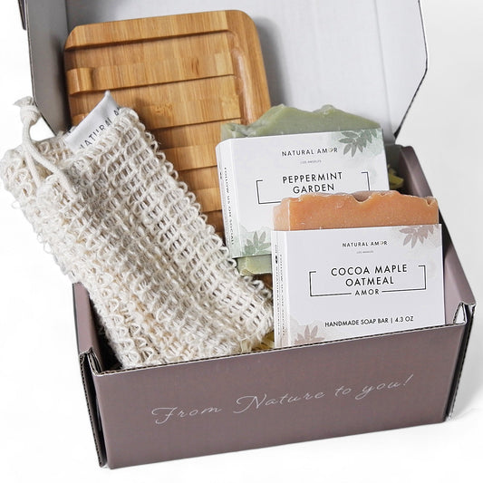 Simple Care Package Gift Box by NaturalAmor