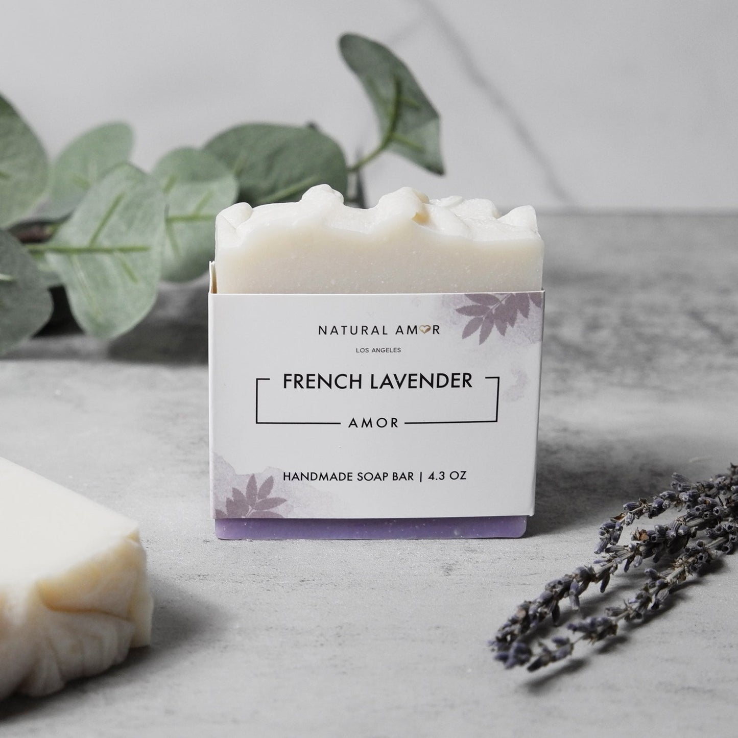 French Lavender Soap Bar by NaturalAmor