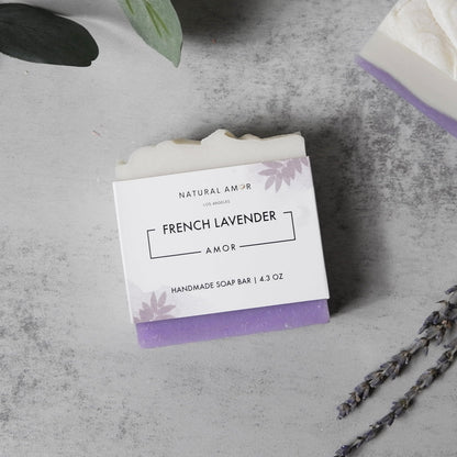 French Lavender Soap Bar by NaturalAmor