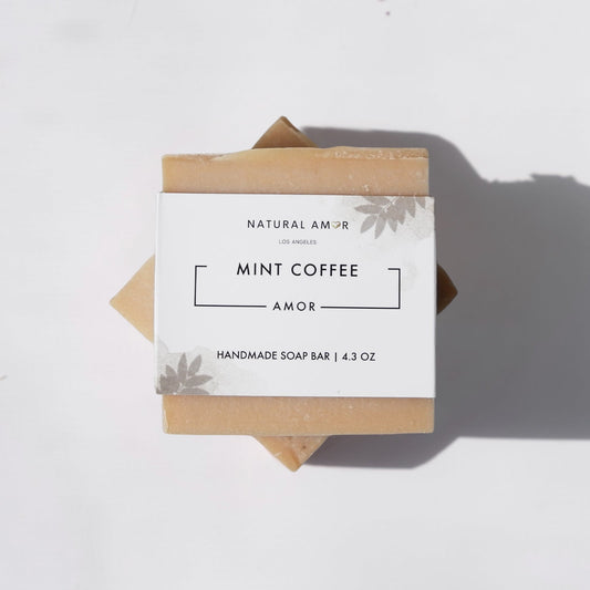 Mint Coffee Soap Bar by NaturalAmor