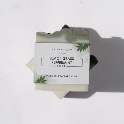 Lemongrass Peppermint Soap Bar by NaturalAmor