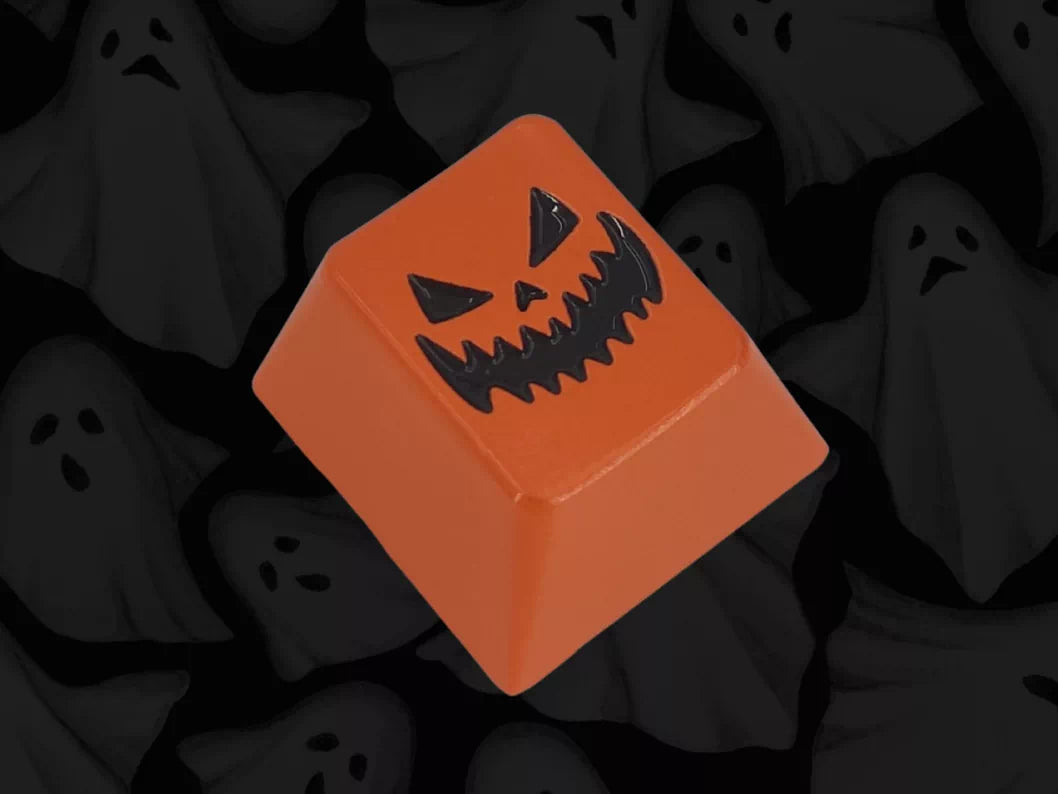 Pumpkin Keycap by Terra Keycaps