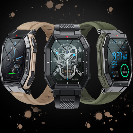 Smartex ST 47mm Rugged Waterproof Smart Watch Vista Shops