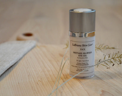 artistic image of shiitake seaweed eye gel