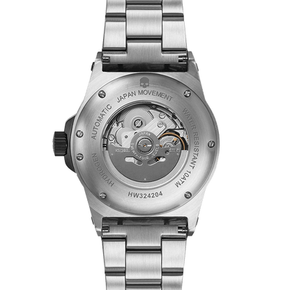 Buy Hydrogen Watch Sportivo Silver Black Bracelet Online